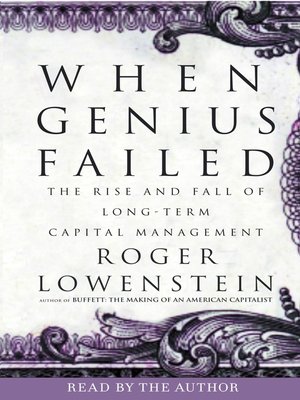 cover image of When Genius Failed
